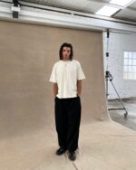 SIGNATURE BLANK T-SHIRT - OAT - Image 2
