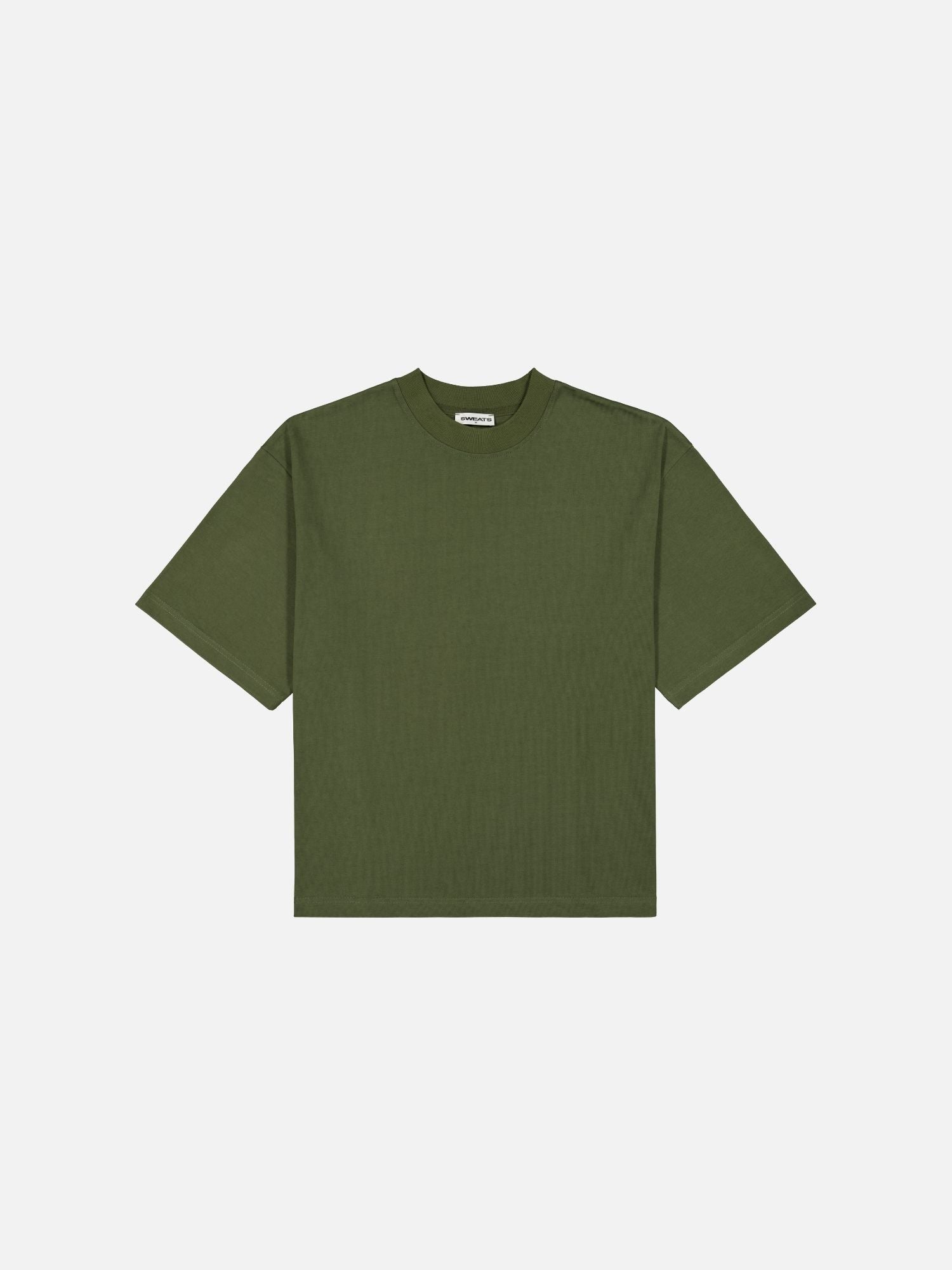 MilitantGreenBlankTee SIGNATURE BLANK T-SHIRT - MILITANT - Image 1