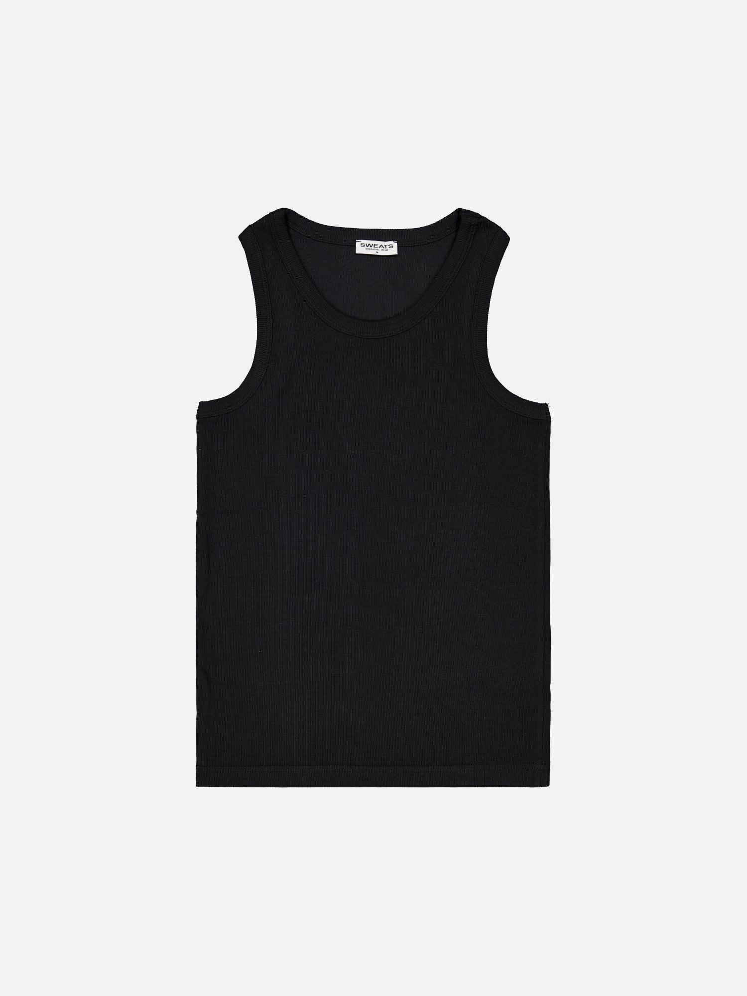 TankSinglet-Black TANK SINGLET - BLACK - Image 1