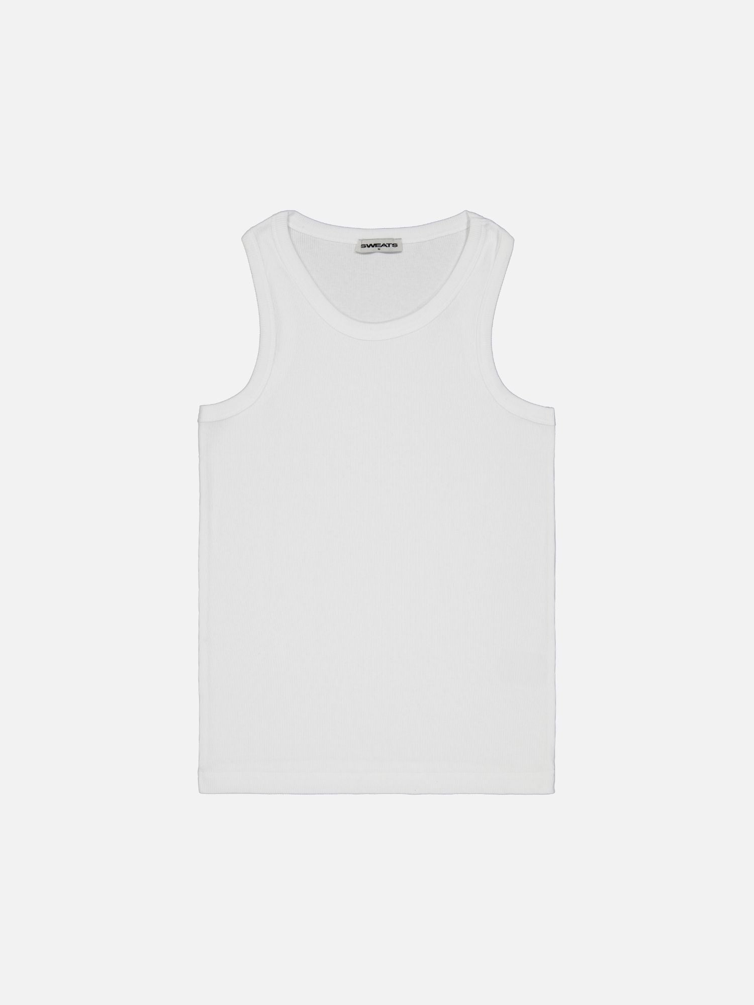 TankSinglets-White TANK SINGLET - WHITE - Image 1