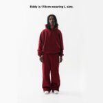 BURGUNDY CORE SWEATPANTS - Image 2