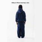 NAVY BLUE CORE HOODIE - Image 8