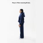 NAVY BLUE CORE HOODIE - Image 7