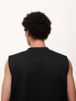 MUSCLE TEE - BLACK - Image 4